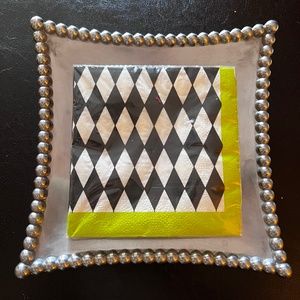 Beaded Cocktail Napkin Tray